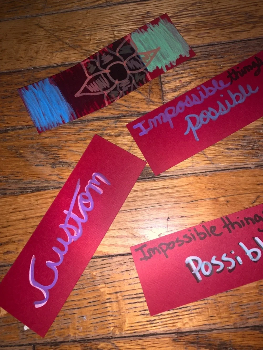 Customize bookmarks art by me 2 for 10 - Picture 3 of 9